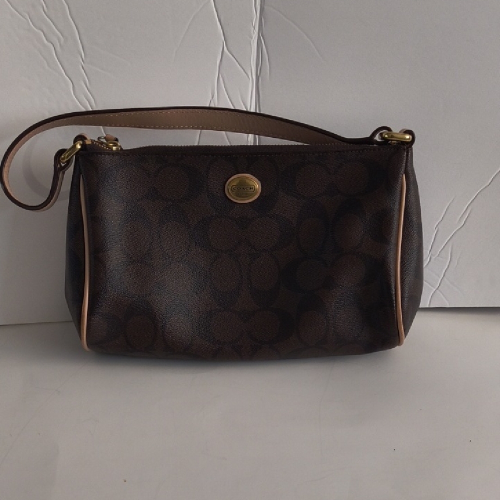Coach Dark Brown Shoulder Bag
